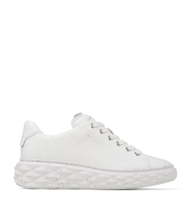 Jimmy Choo Jimmy Choo Diamond Light Maxi Leather Sneakers