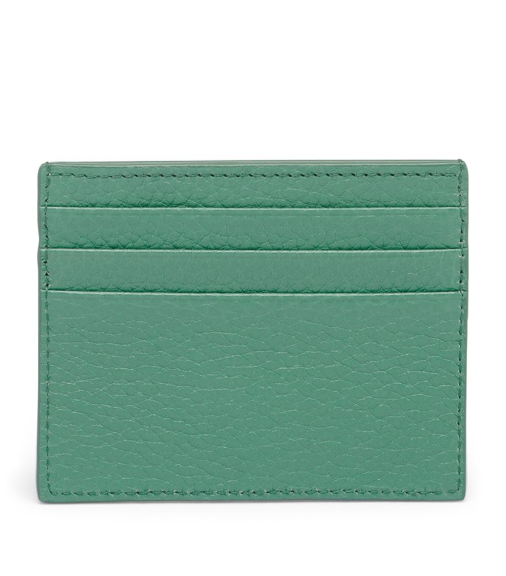 Prada Prada Leather Triangle Card Holder