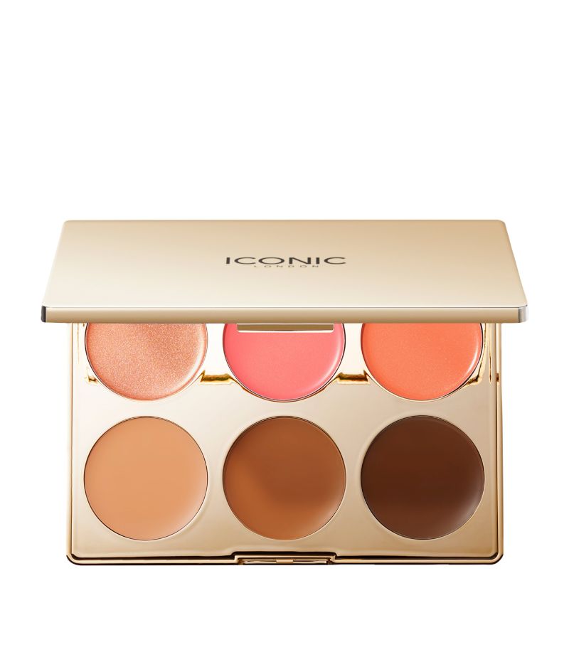 Iconic London Iconic London Multi-Use Cream Blush, Bronze And Highlight Palette