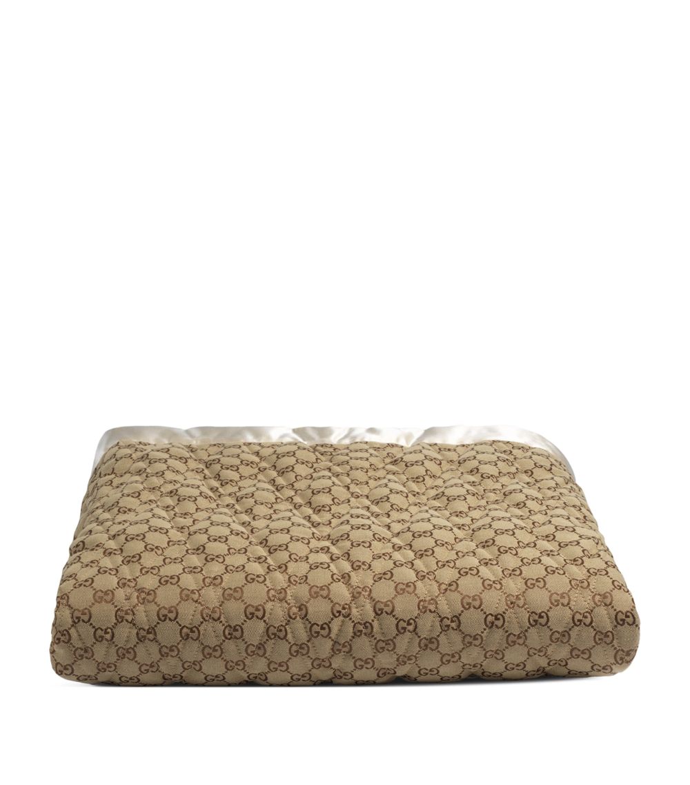 Gucci Gucci Quilted Gg Throw (140Cm X 180Cm)