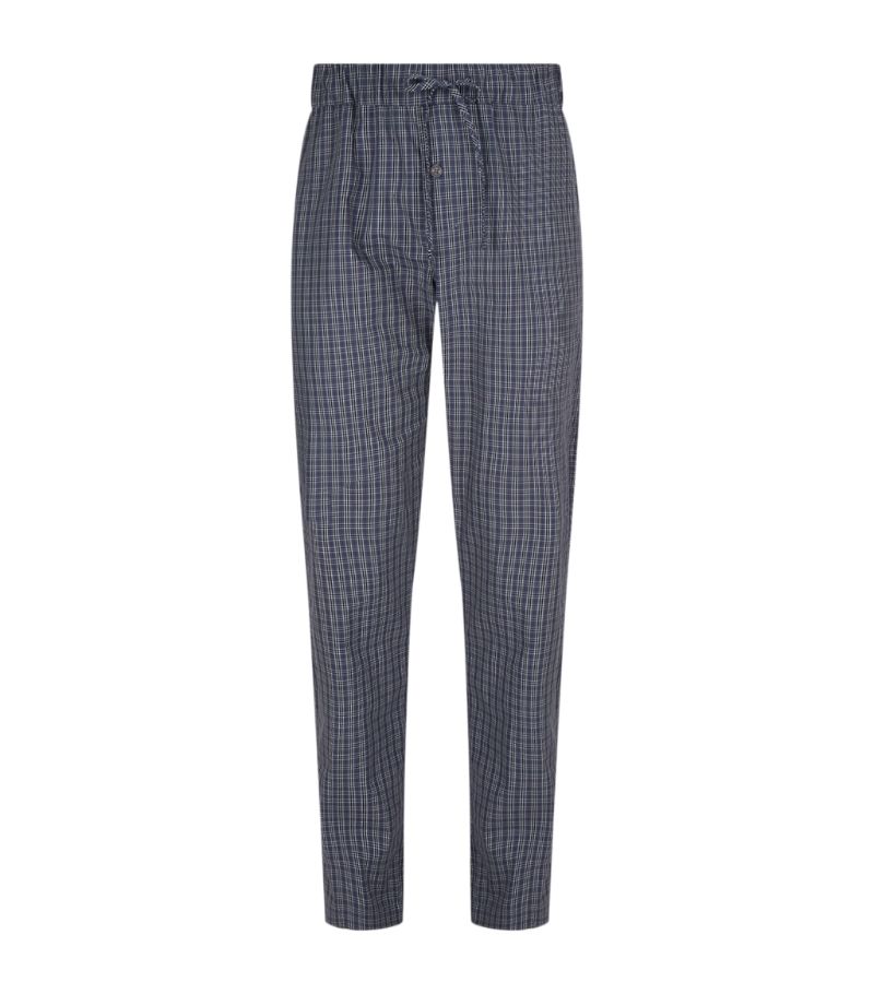 Hanro Hanro Cotton Check Pyjama Bottoms