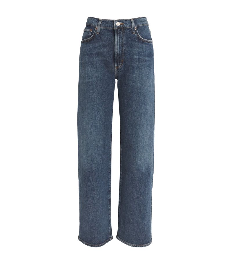 AGOLDE Agolde Harper Mid-Rise Straight Jeans