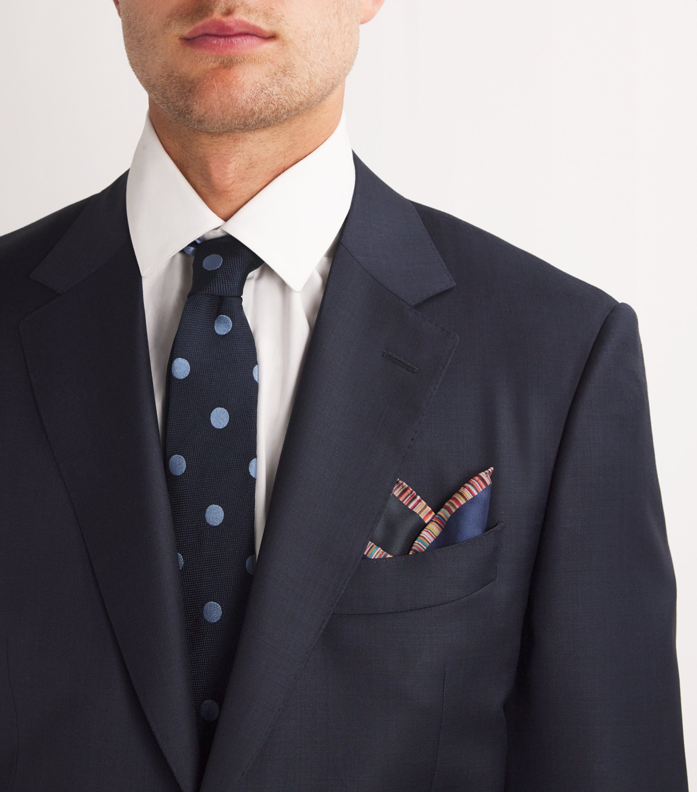 Paul Smith Paul Smith Silk Check Pocket Square