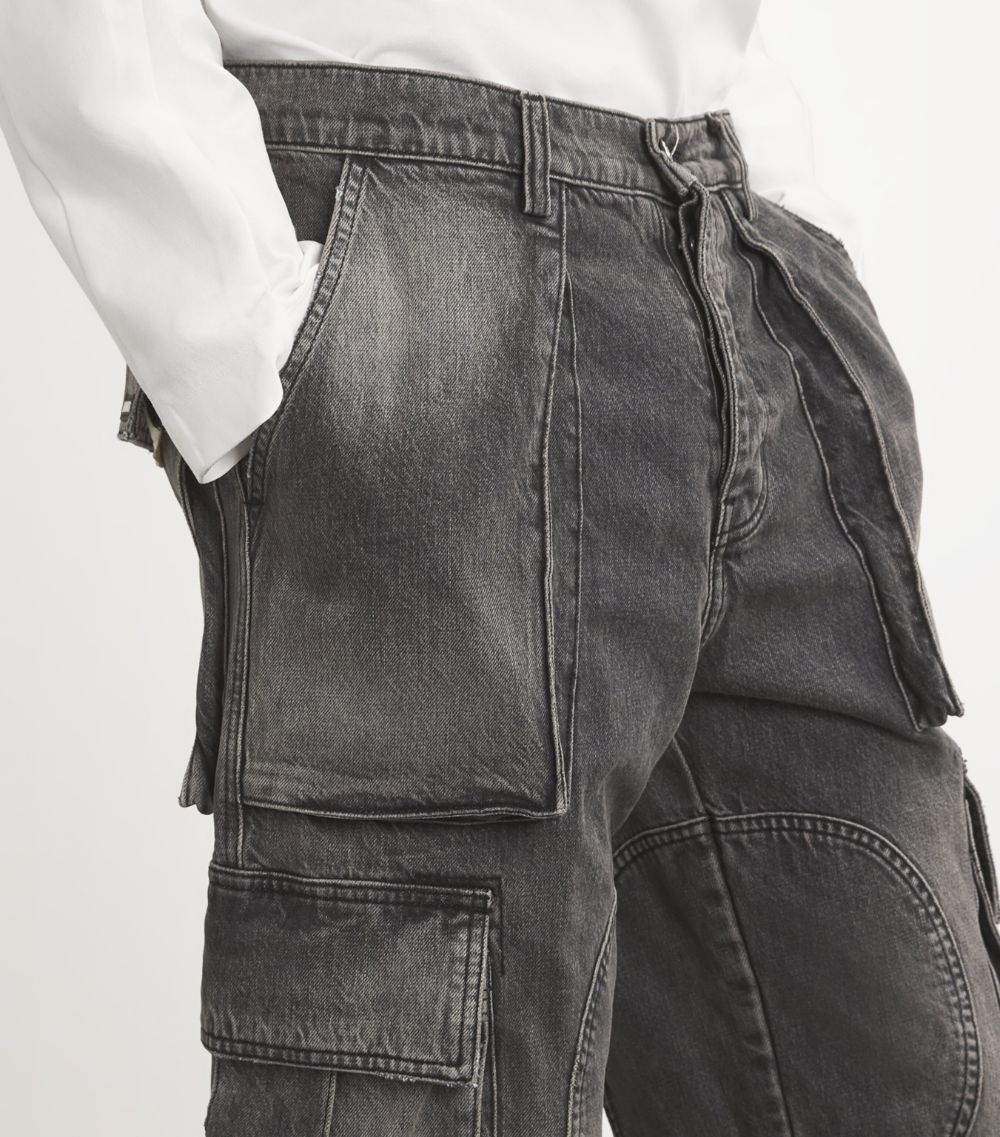 Nahmias Nahmias Denim Cargo Trousers