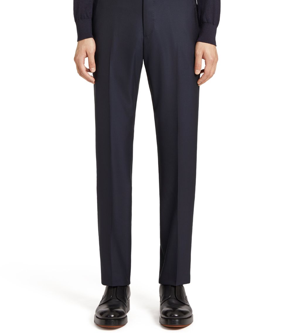 zegna Zegna 15Milmil15 Wool Trousers