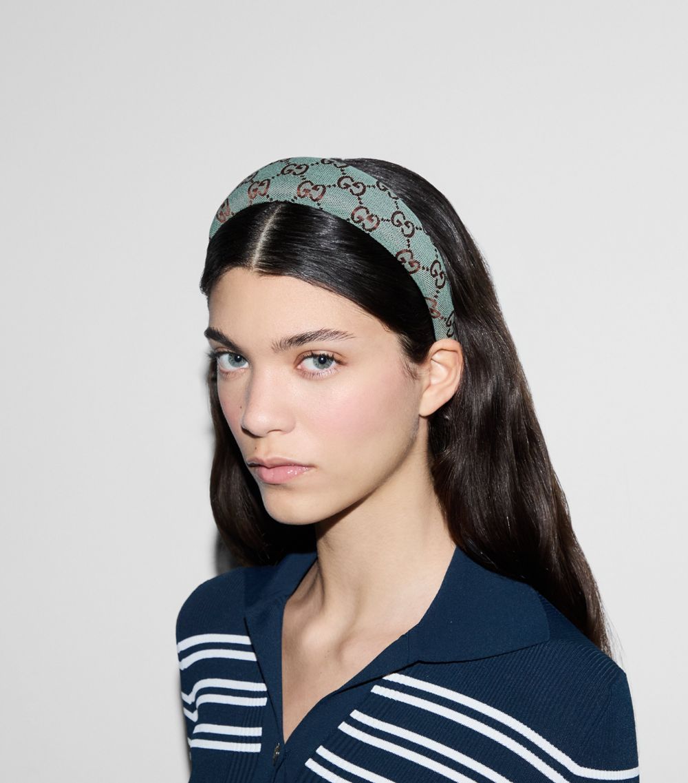 Gucci Gucci Original Gg Canvas Hairband