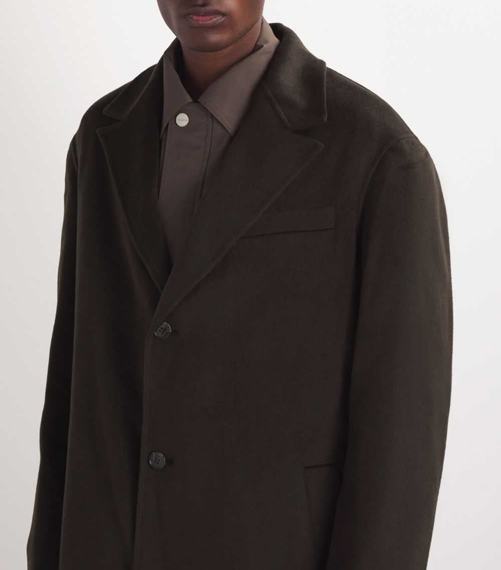 Nanushka Nanushka Wool-Silk Davian Overcoat