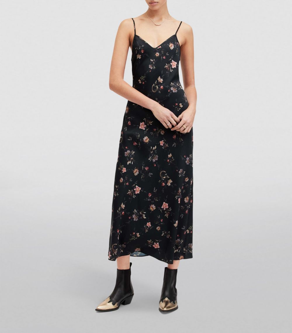 Allsaints Allsaints Floral Bryony Slip Dress