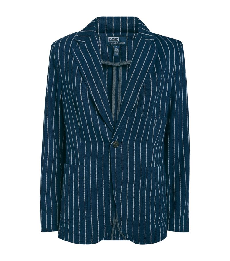 Polo Ralph Lauren Polo Ralph Lauren Linen-Cotton Pinstripe Blazer