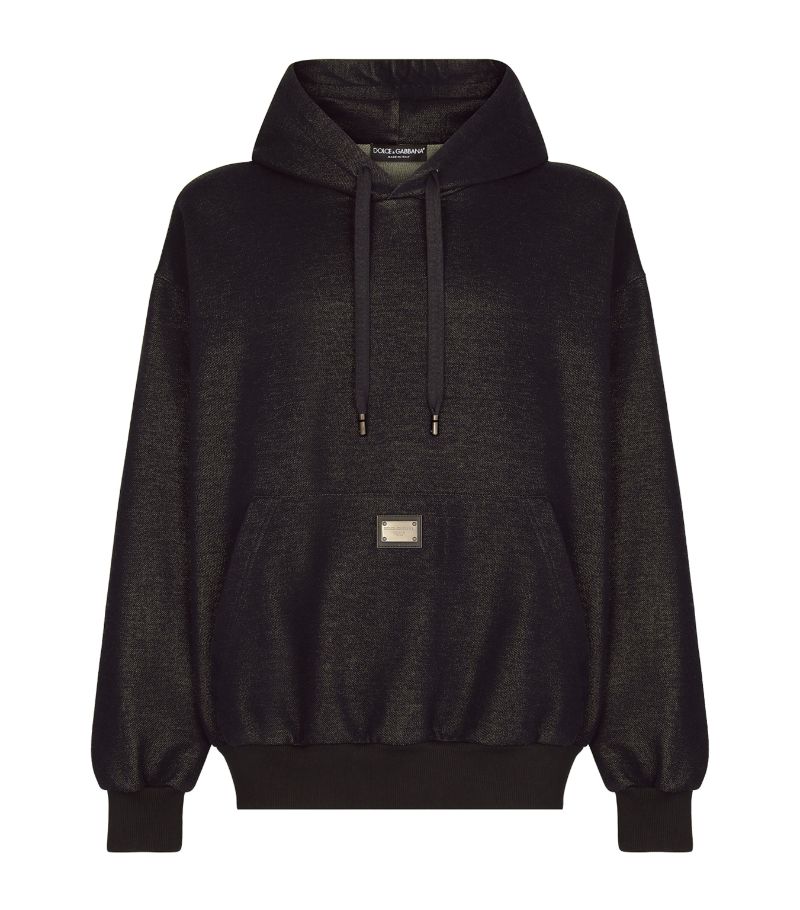 Dolce & Gabbana Dolce & Gabbana Jersey Zip-Up Hoodie