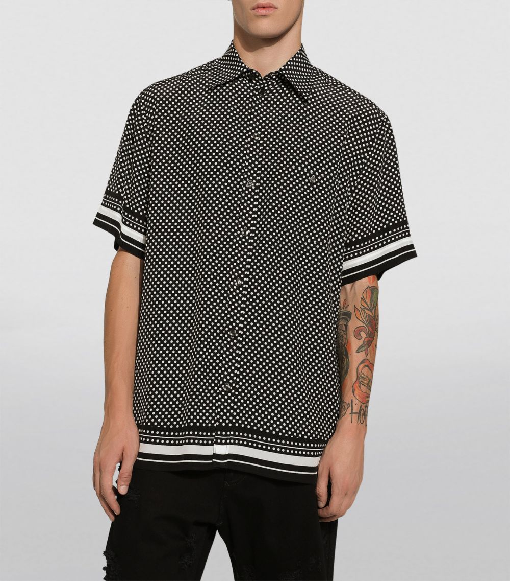 Dolce & Gabbana Dolce & Gabbana Silk Polka-Dot Shirt