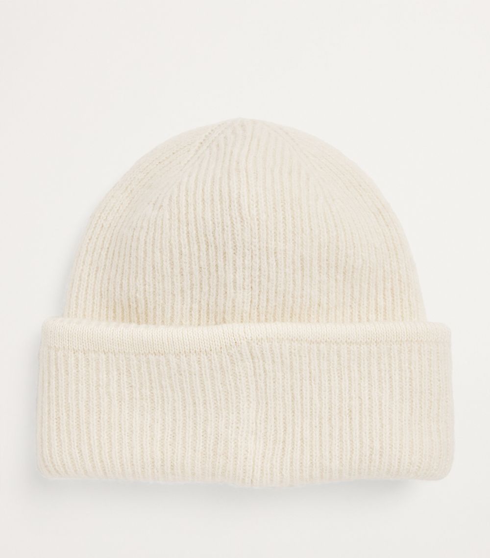 Jacquemus Jacquemus Ribbed Logo Beanie