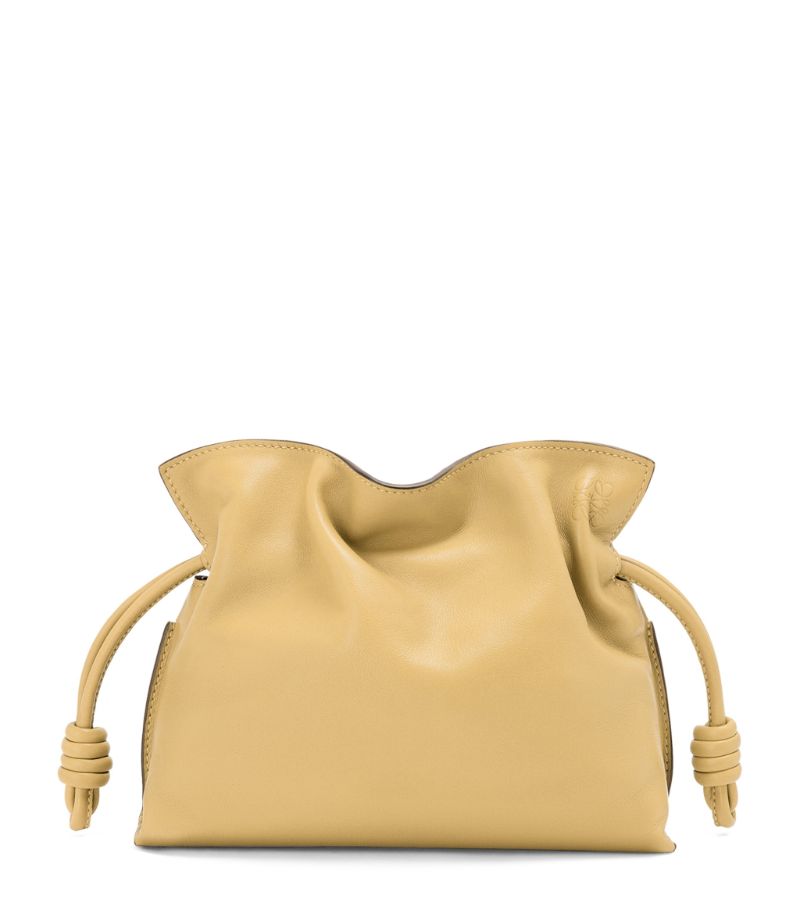 Loewe Loewe Mini Leather Flamenco Clutch Bag