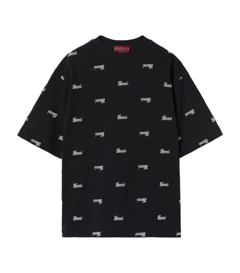 Gucci Gucci Cotton Logo T-Shirt