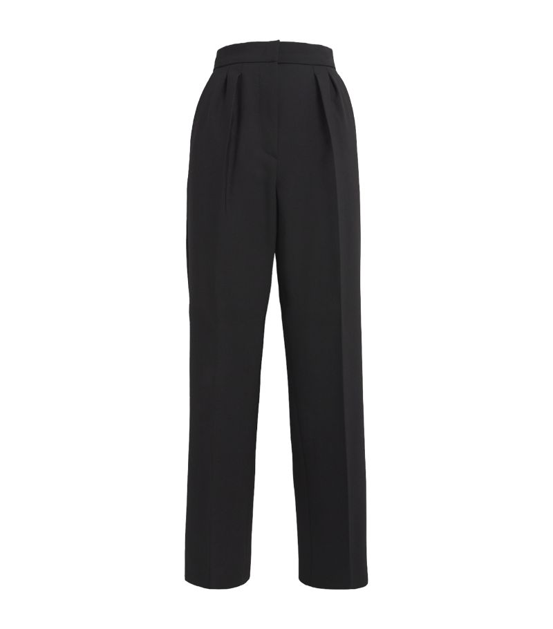 Max Mara Max Mara Virgin Wool Pleated Trousers