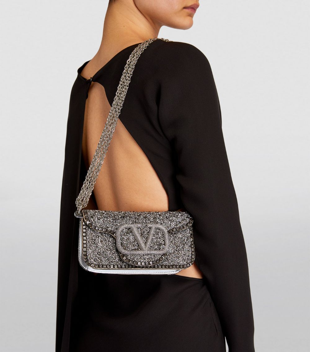 VALENTINO GARAVANI Valentino Garavani Exclusive Embellished Locó Top-Handle Bag