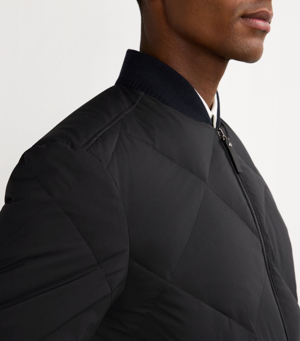 Canali Canali Diamond-Quilted Puffer Jacket