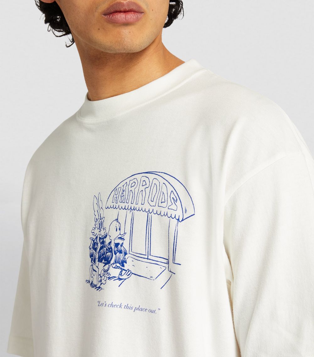 Domrebel DOMREBEL x Harrods Printed-Shirt