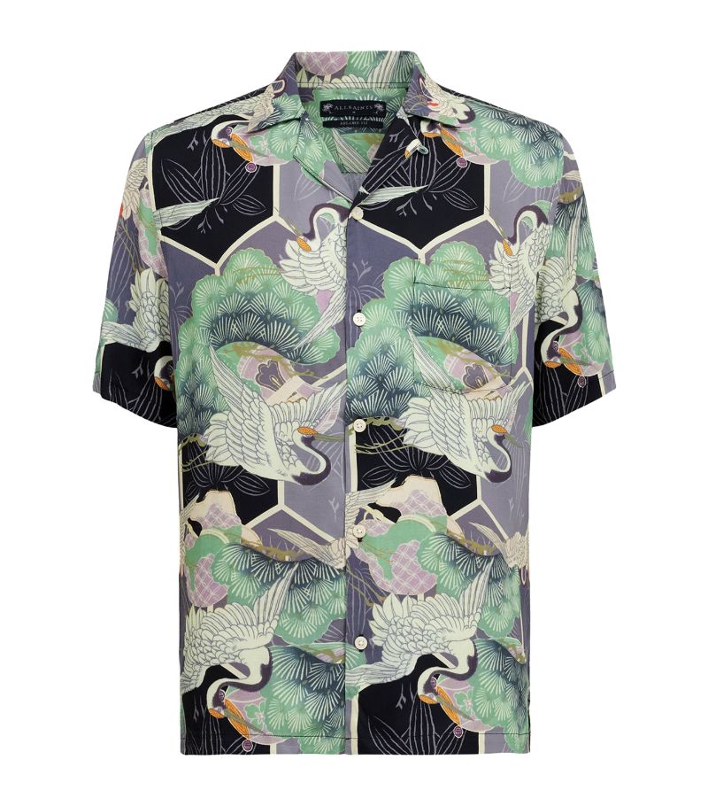 Allsaints Allsaints Printed Naga Shirt