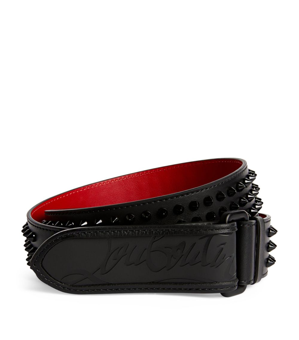 Christian Louboutin Christian Louboutin Loubi Leather Belt