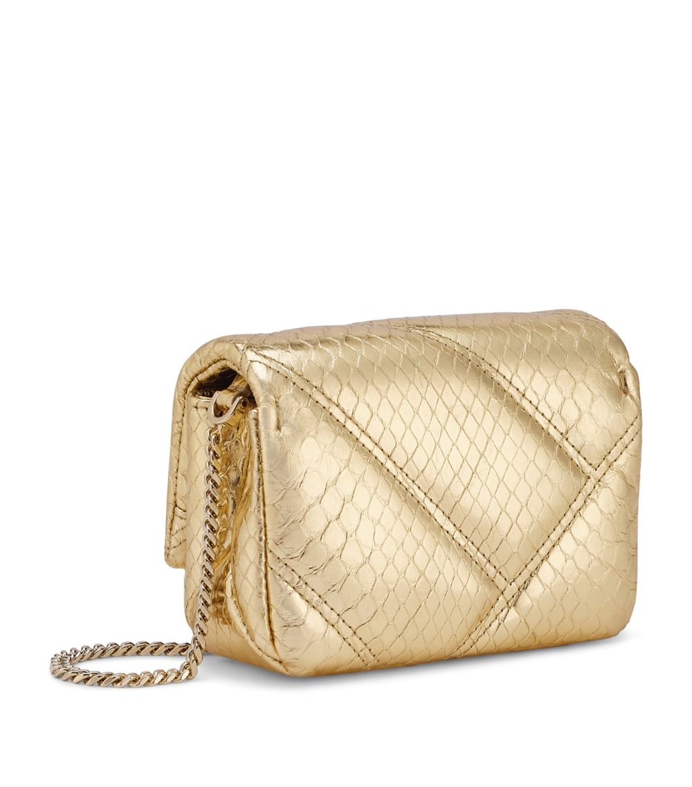 Bvlgari Bvlgari Python Leather Serpenti Cabochon Cross-Body Bag