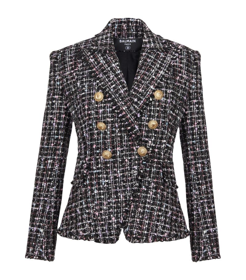 Balmain Balmain Tweed Double-Breasted Blazer