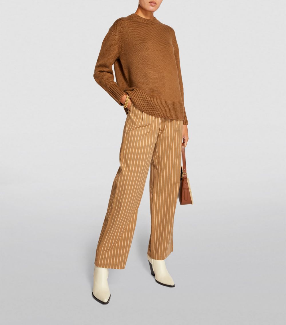 Vince Vince Wool-Cashmere Boyfriend Sweater