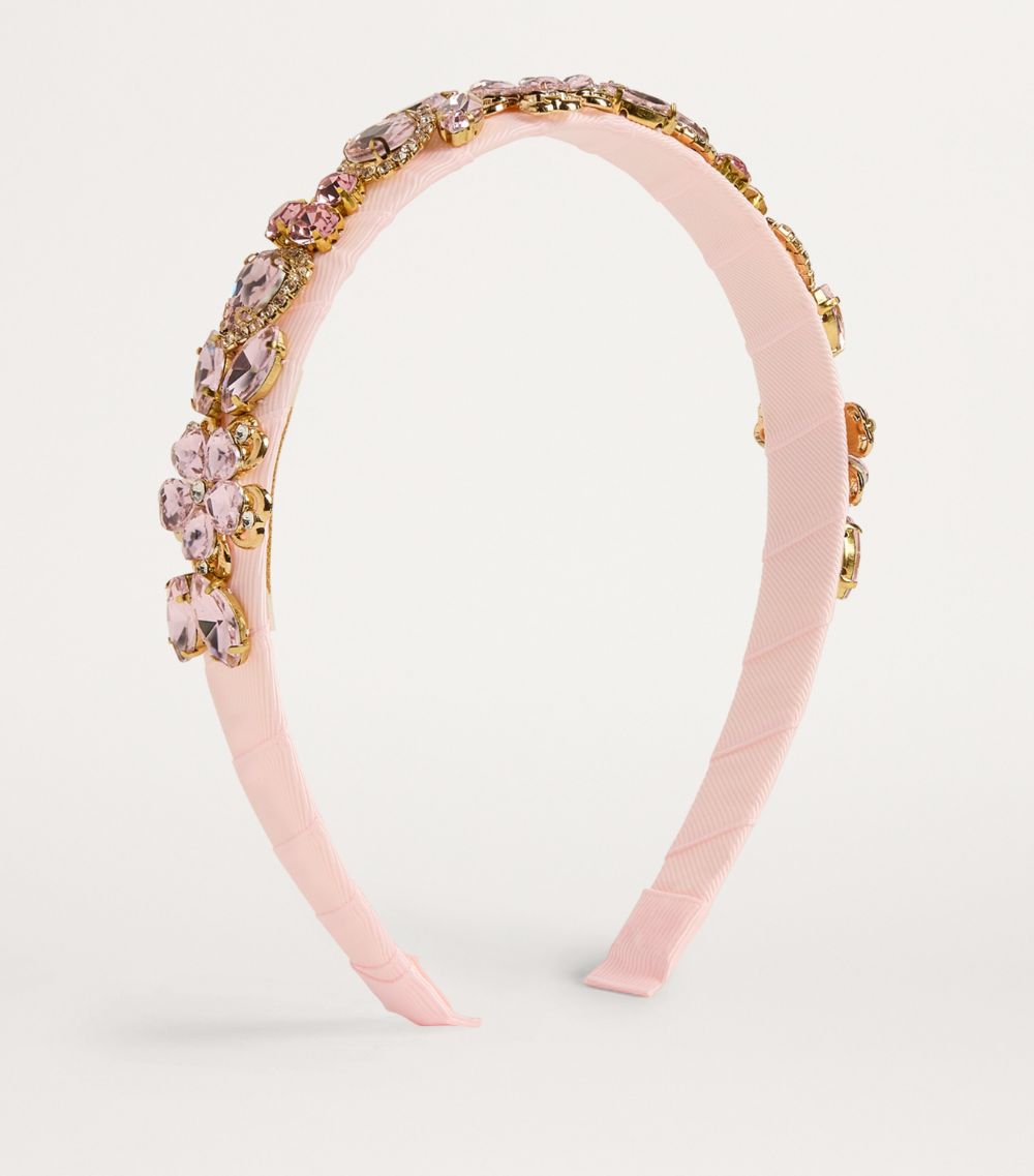 David Charles David Charles Jewel-Embellished Headband