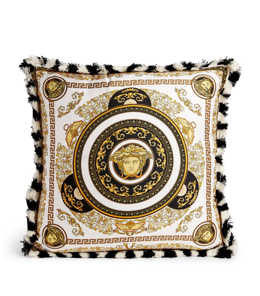 Versace Versace Silk Medusa Gala Cushion (45Cm X 45Cm)