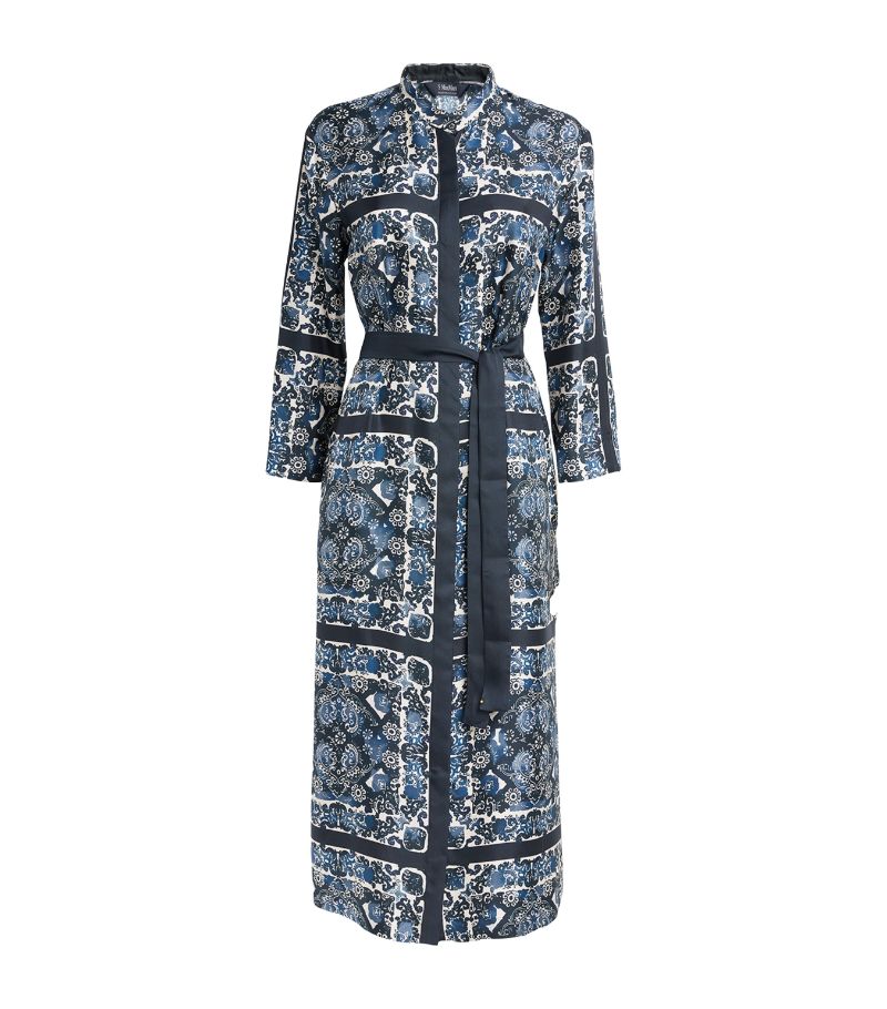 Max Mara Max Mara Silk Printed Dress