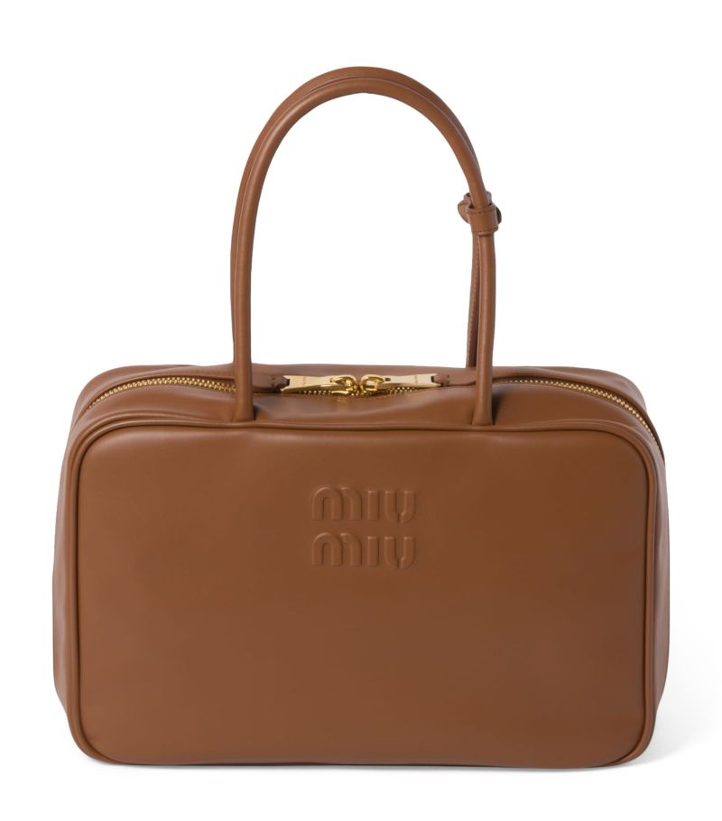 Miu Miu Miu Miu Leather Beau Shoulder Bag