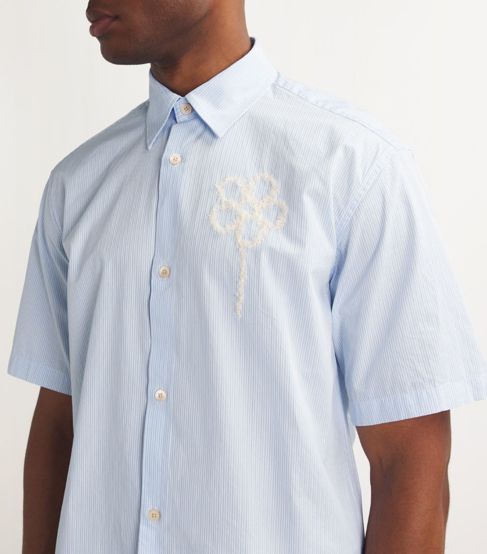 Nn07 Nn07 Flower-Appliqué Shirt