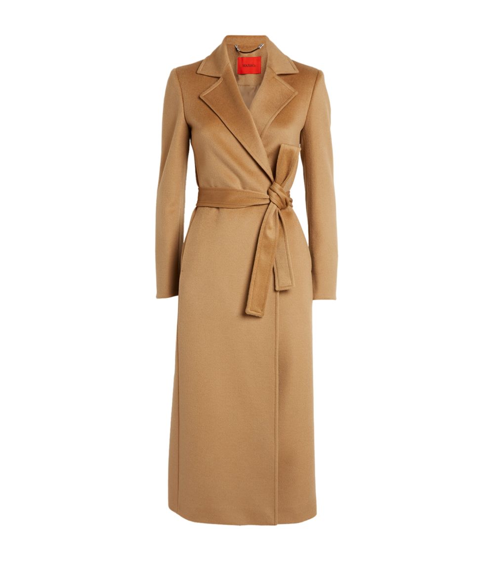 Max & Co. Max & Co. Wool Long Run Wrap Coat