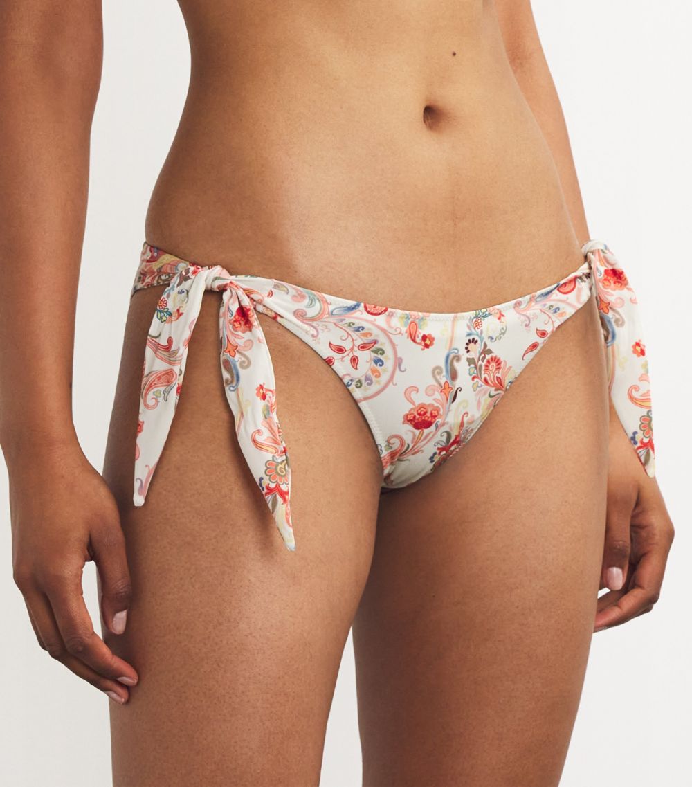 Etro Etro Paisley Triangle Bikini Bottoms