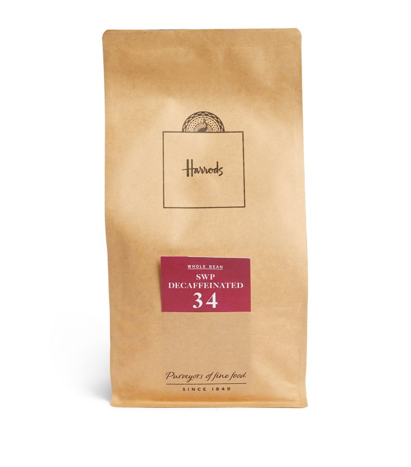 Harrods Harrods Swp Decaffeinated 34 Blend Whole Coffee Beans (500G)