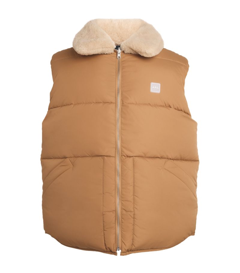 A.P.C. A. P.C. Teddy Reversible Gilet