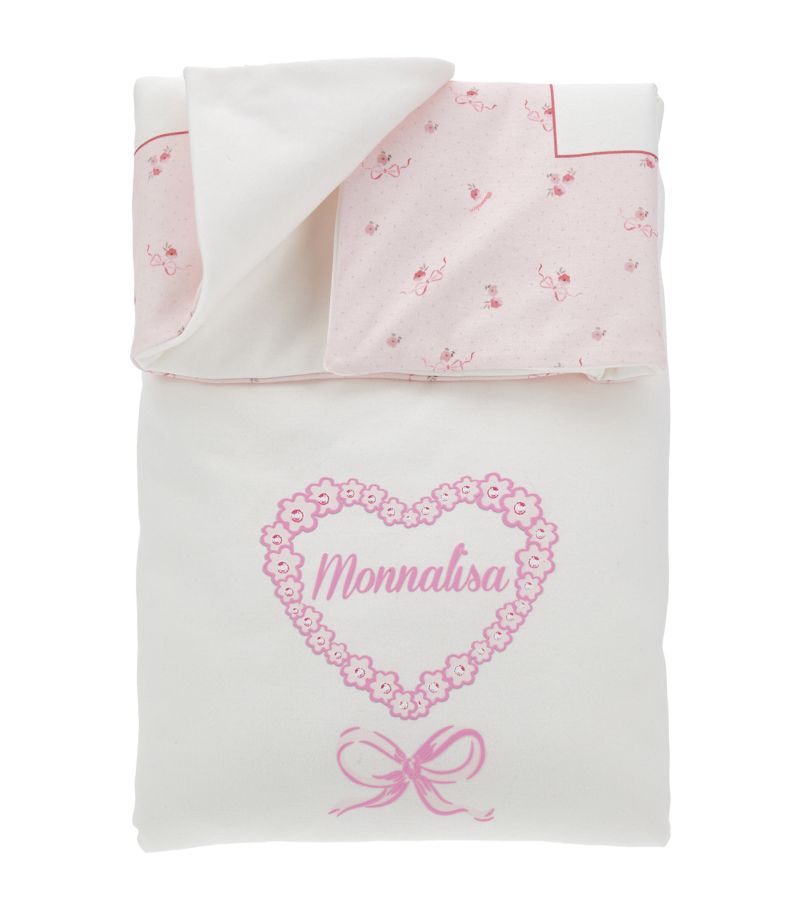 Monnalisa Monnalisa Padded Floral Blanket