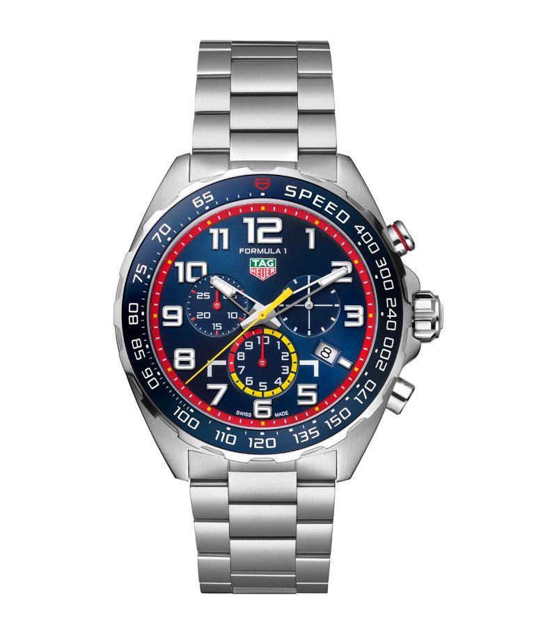Tag Heuer Tag Heuer X Red Bull Racing Stainless Steel Formula 1 Chronograph Watch 43Mm