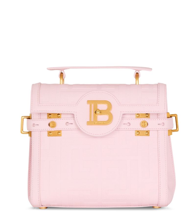 Balmain Balmain Leather Pb Labyrinth B-Buzz 23 Shoulder Bag