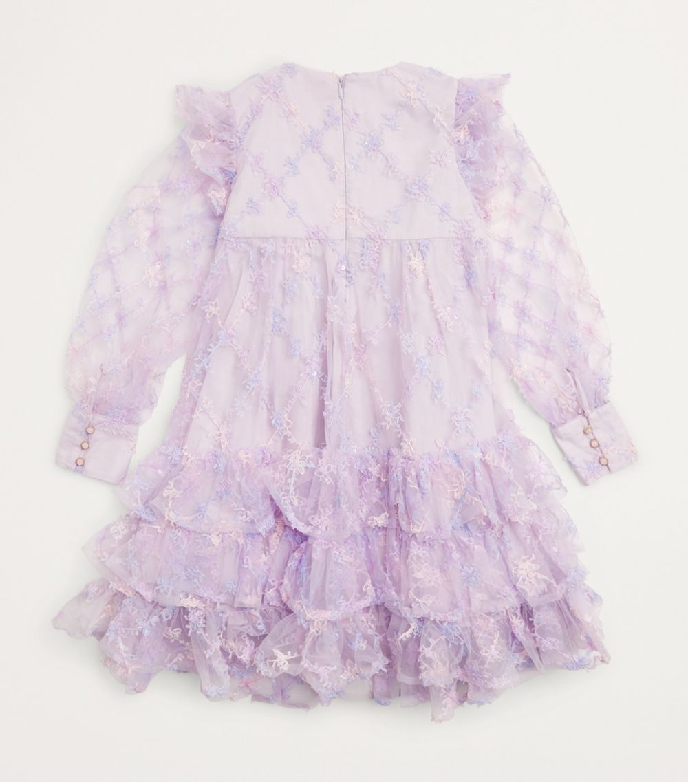 Tutu Du Monde Tutu Du Monde Tulle Ruffled Broderie Dress (3-12 Years)