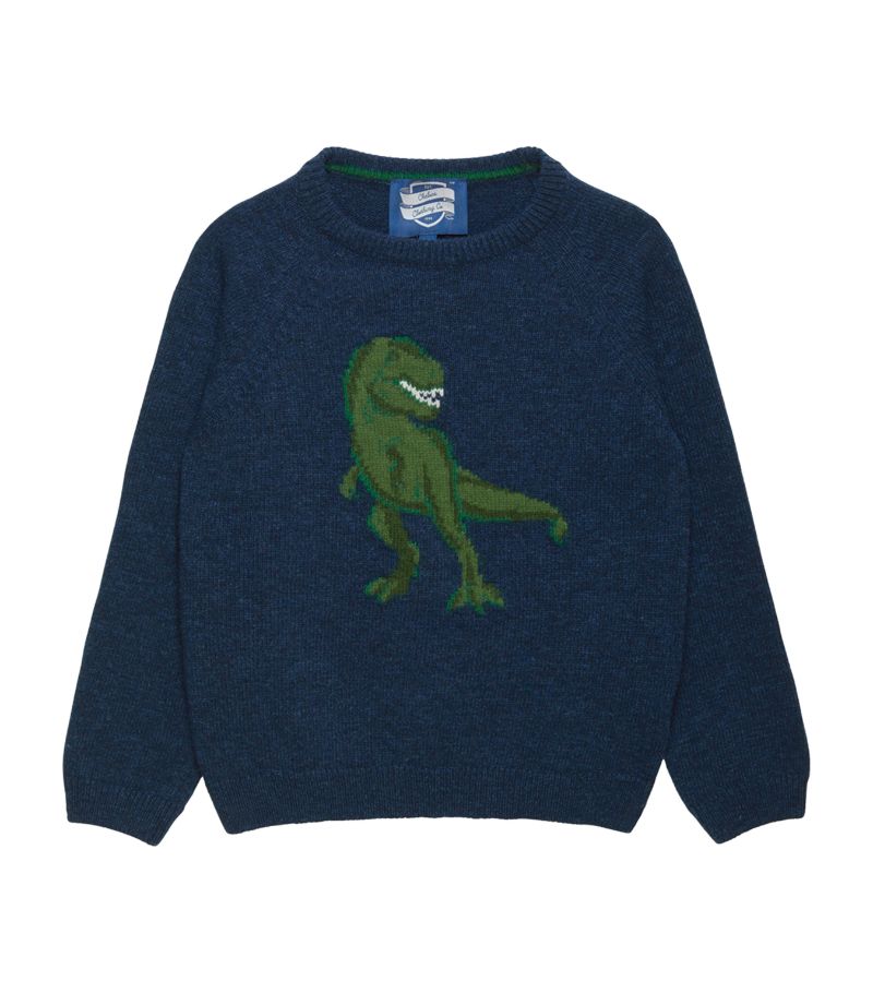 Trotters Trotters Deacon Dinosaur Sweater (2-5 Years)