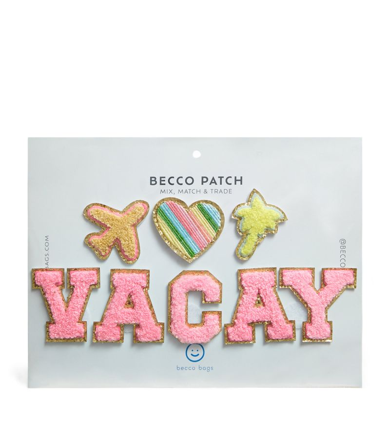 Becco Bags Becco Bags Vacay 4-Piece Patch Set