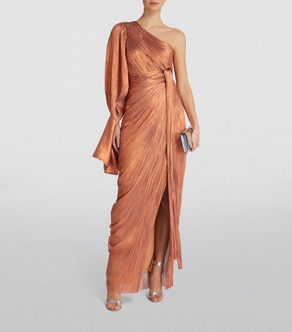 Maria Lucia Hohan Maria Lucia Hohan Silk One-Shoulder Palmer Gown