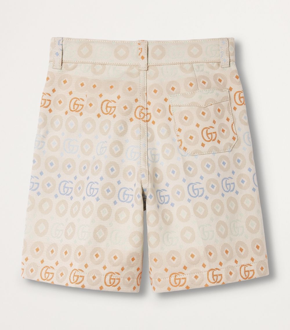 Gucci Gucci Kids Cotton Double G Shorts (4-12 Years)