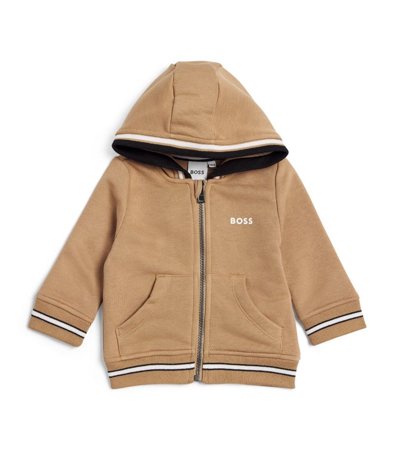 Boss Kidswear Boss Kidswear Logo Zip-Up Hoodie (36 Months)