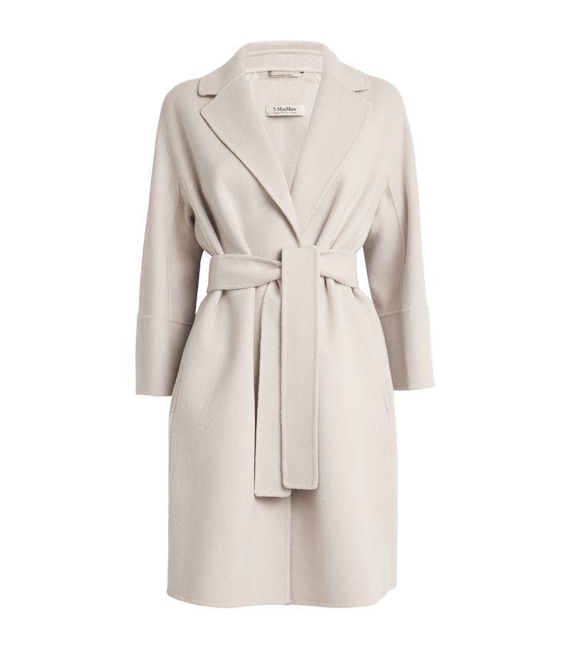 Max Mara Max Mara Virgin Wool Wrap Coat