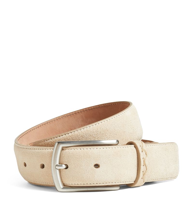 zegna Zegna Suede Belt