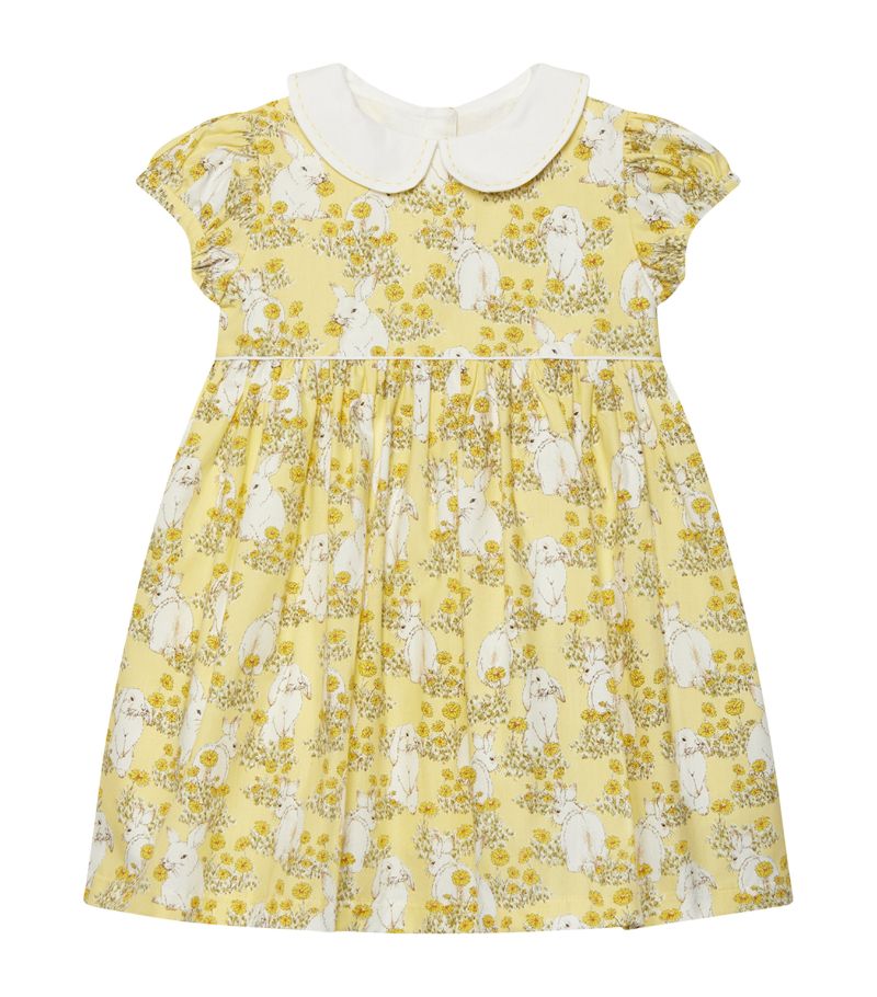 Trotters Trotters Bunny Print Dress (3-24 Months)