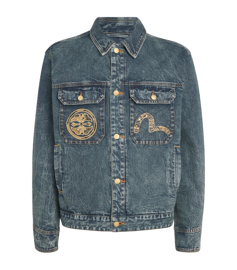 Evisu Evisu Embroidered Denim Jacket