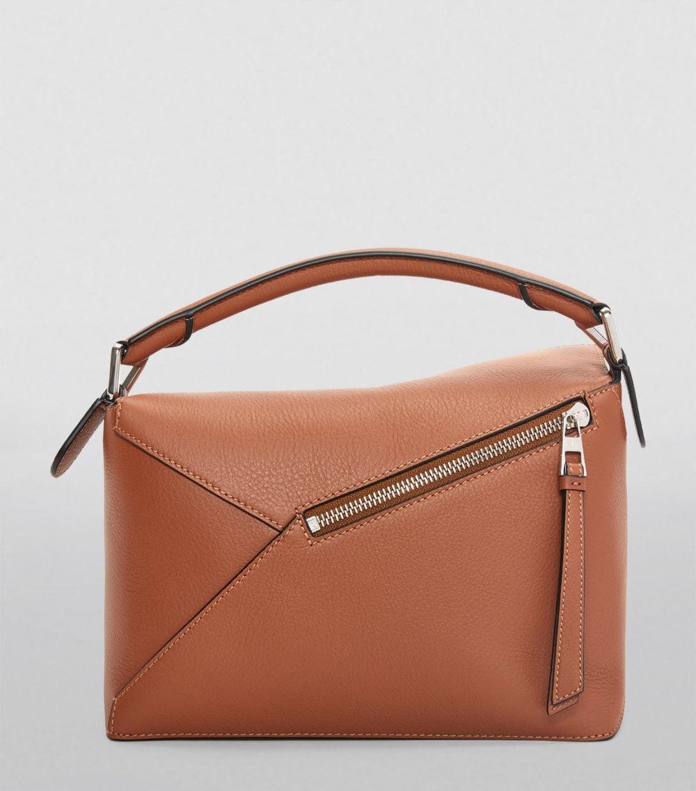 Loewe Loewe Small Leather Puzzle Edge Top-Handle Bag